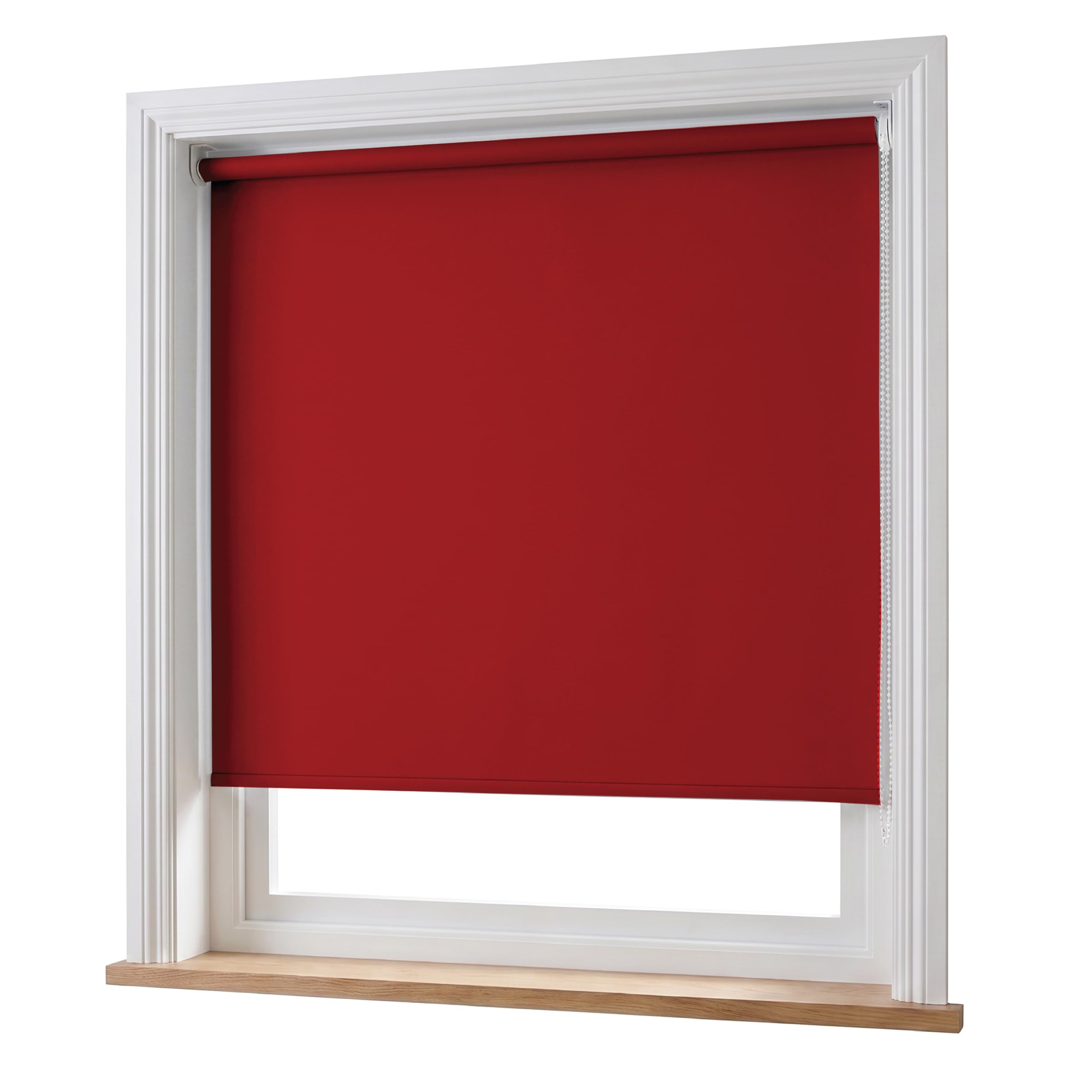 Home In Style 4U Roller Blinds Red (140cm Wide x 210cm Long)