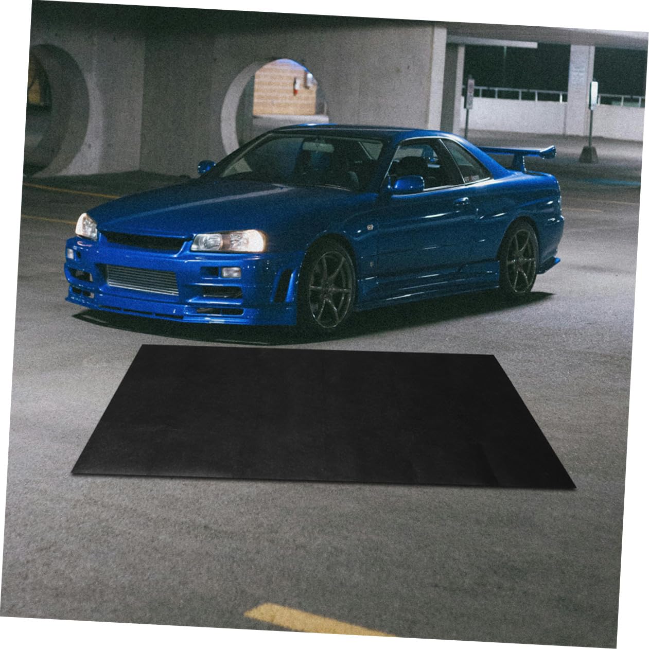 Ölabsorbierende Waschbare Garagenbodenmatte 36x72cm Aus Robustem Material rutschfest Für Auto Und Werkstatt Zum Schutz Vor Ölflecken