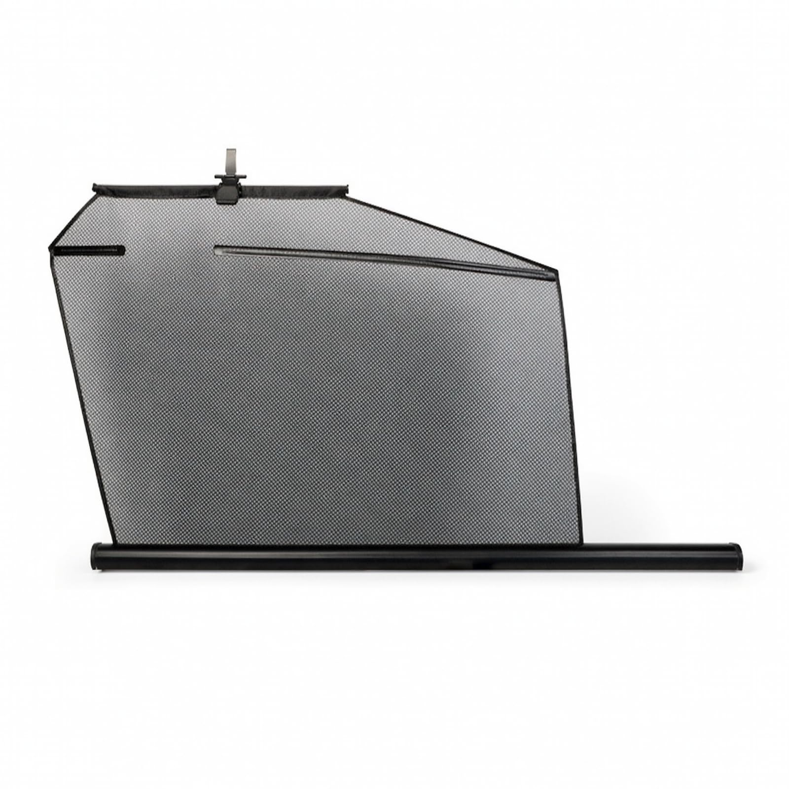 Cortina para Ventana de Coche Automática Elevable Parasol Retráctil Cortina Lateral Protector Térmico Mecanismo de Suave en Poliéster y Tubo, Conductor, Lado Izquierdo, 1 Pieza
