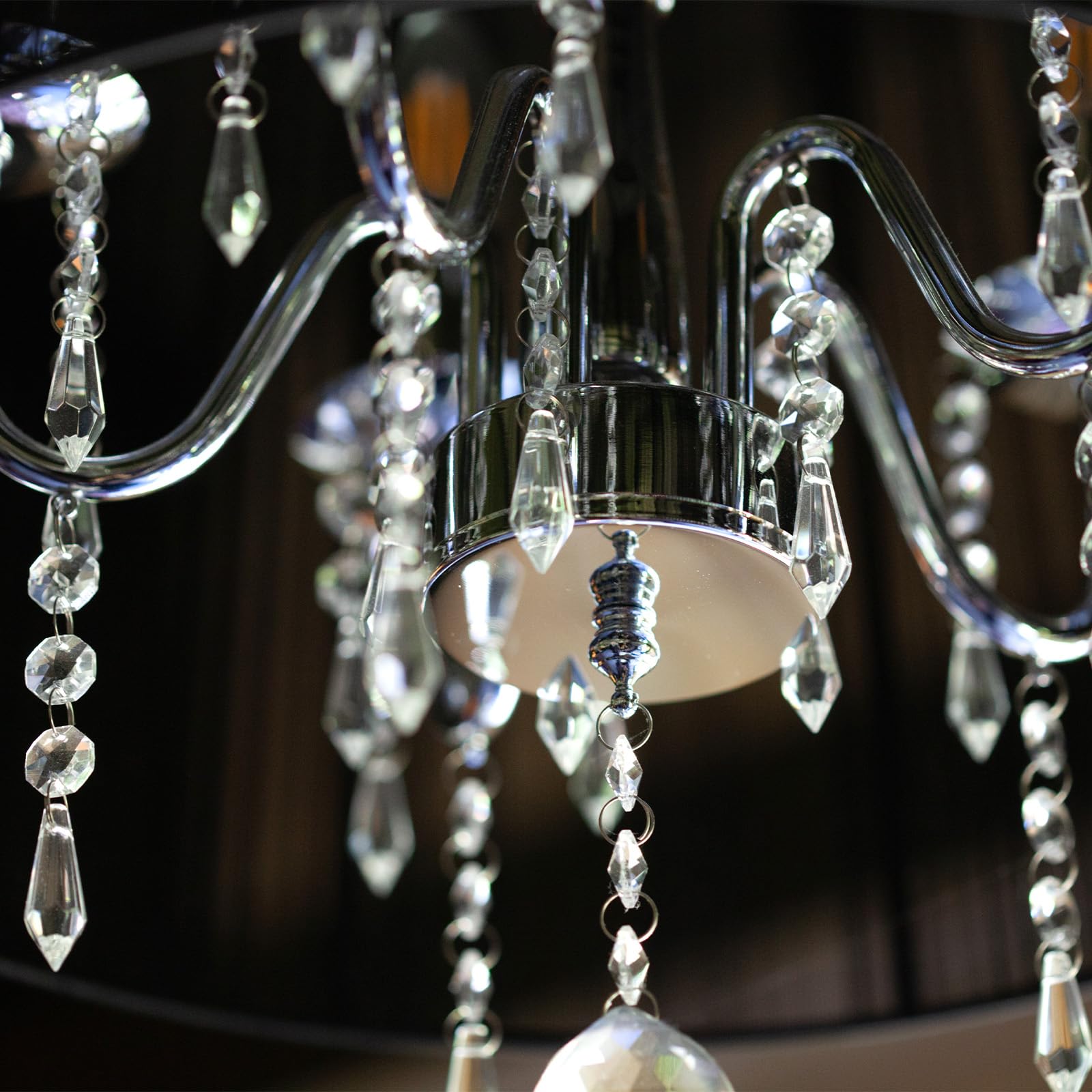 M METERXITY 5-Pack Pendants Teardrop Lamp Chain - Image 4