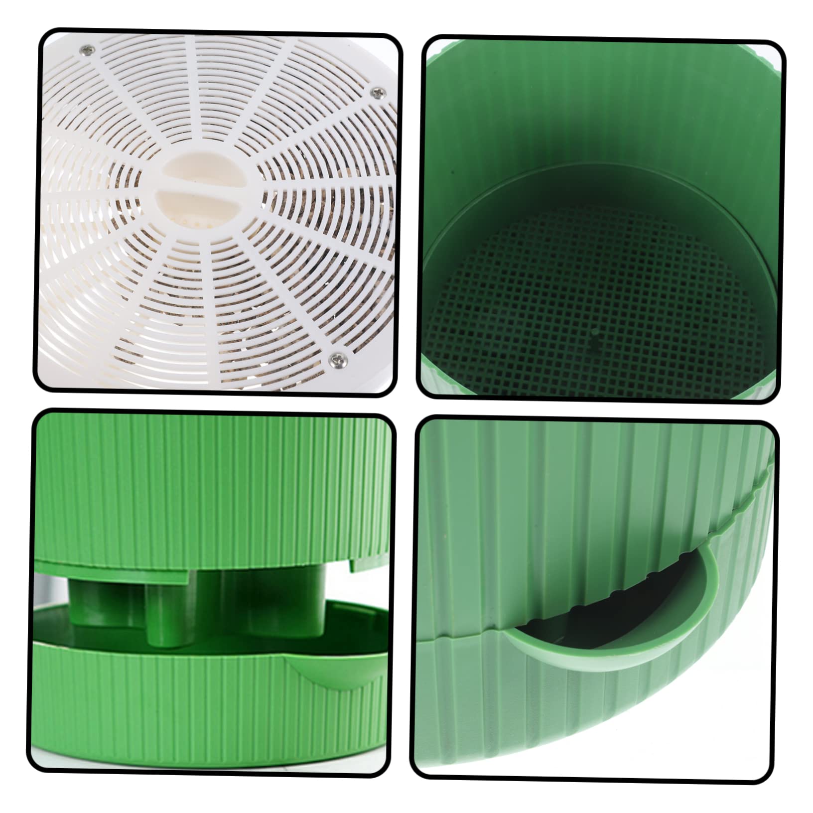 Toddmomy 1 Ensemble Kit de Germination Plastique pour Pousses de Haricots Pot de et Réutilisable pour Maison et Jardin Bac de Germination Non Déformable avec Structure de Verrouillage