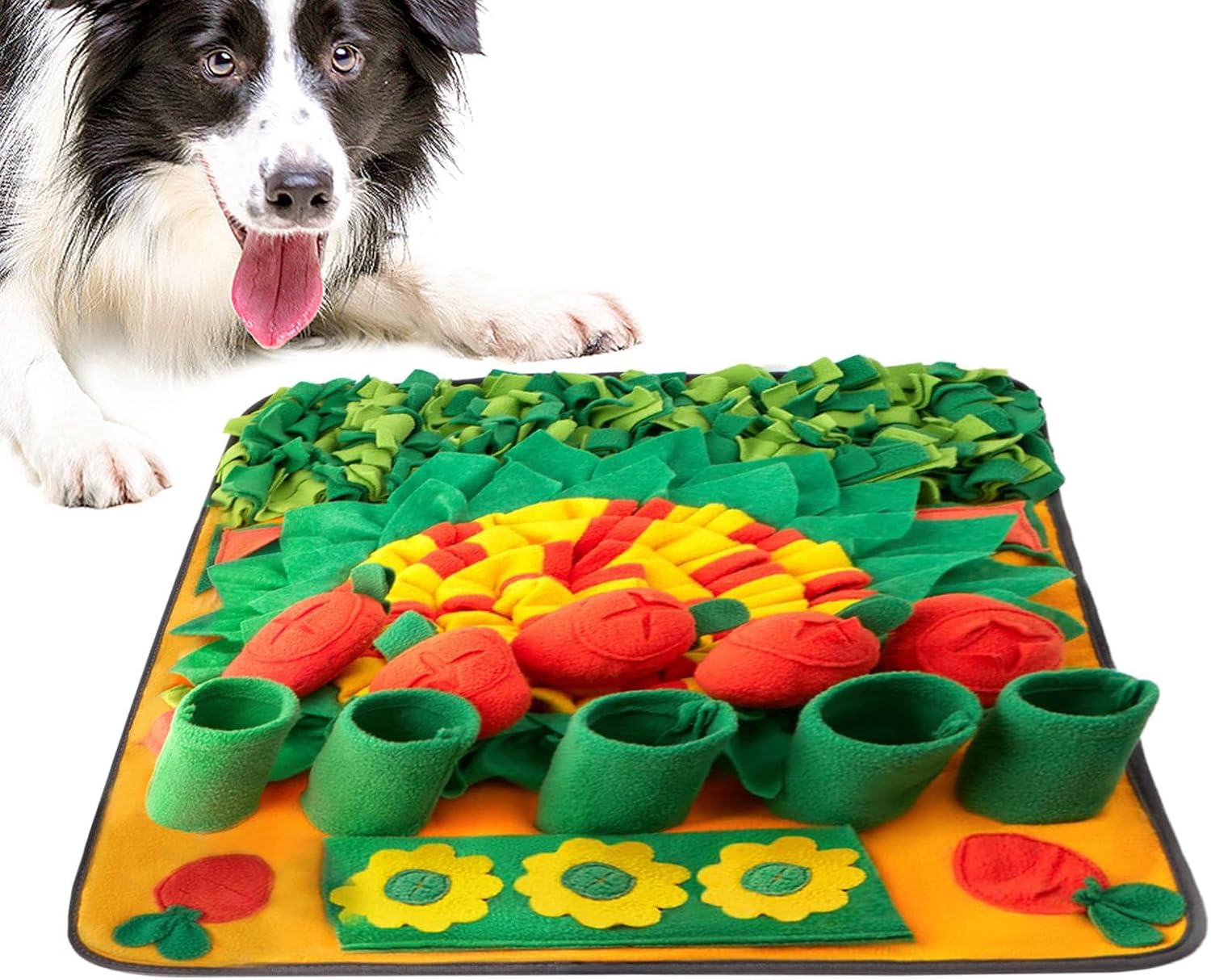 Dog Sniffing Mat, Radish Puller Food Feeding Puzzles for Dogs