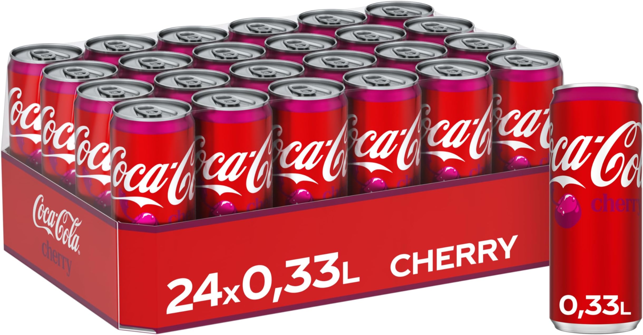 Coca Cola Can Cherry (24x330ml)