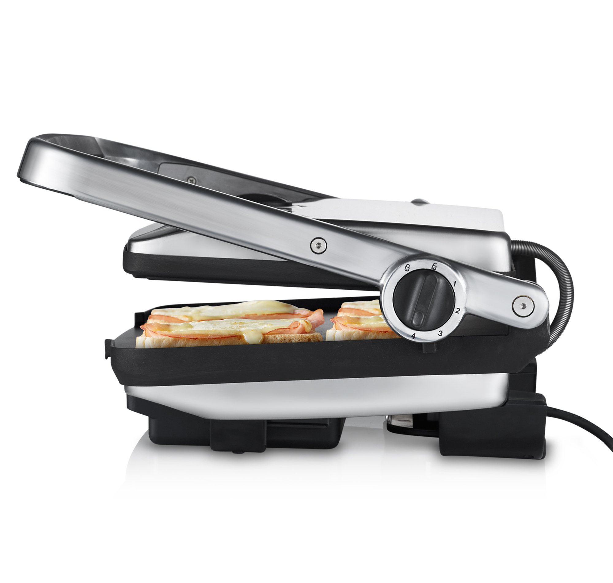 sunbeam cafe contact electric grill & sandwich press gc7850b