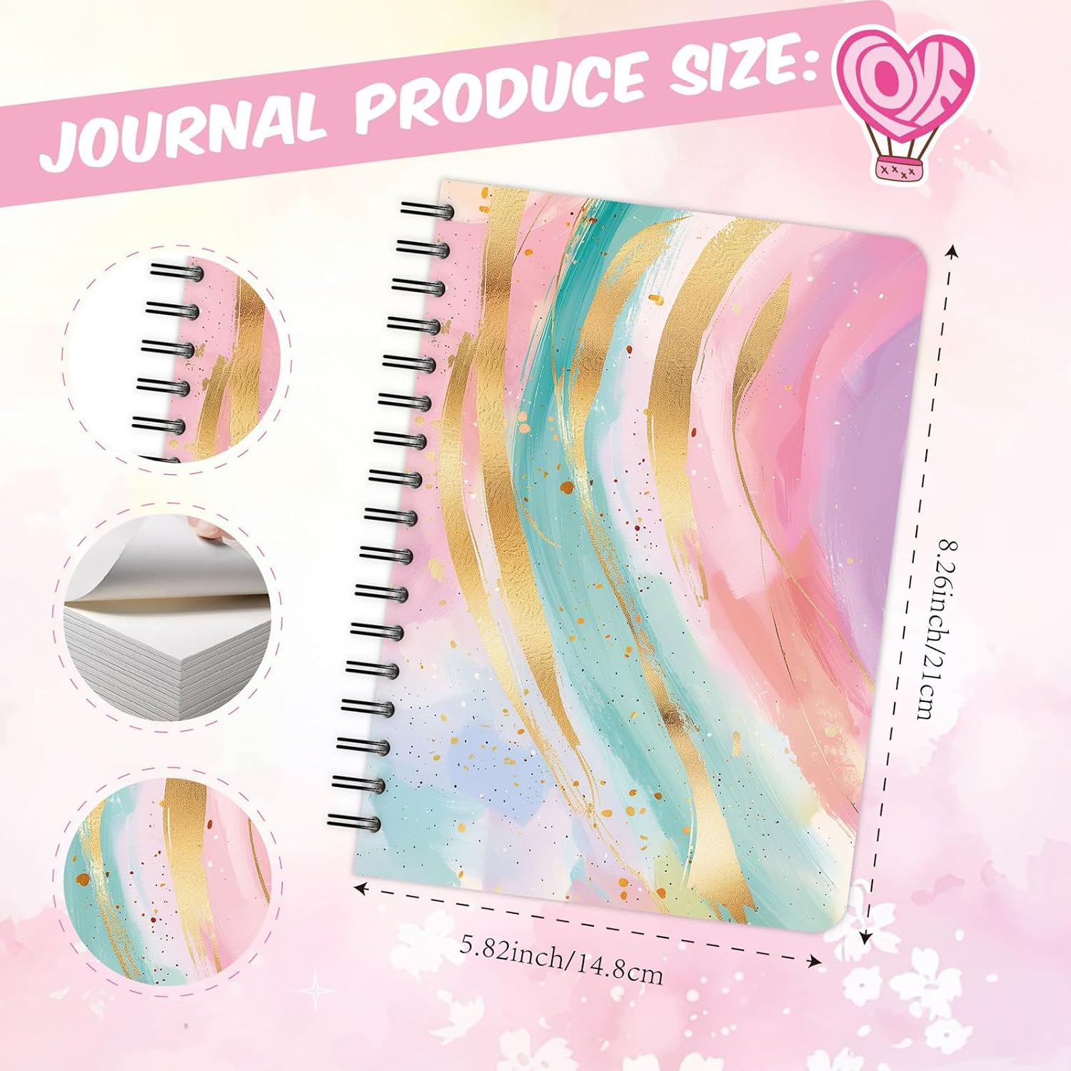 YZNLOQ DIY Journal Kit for Girls Boys,Scrapbook & Diary Supplies Set, Journaling Supplies,DIY Toys Set for Ages 4-14,Birthday Gifts for Teen Girls Craft Sets,Arts and Crafts for Kids