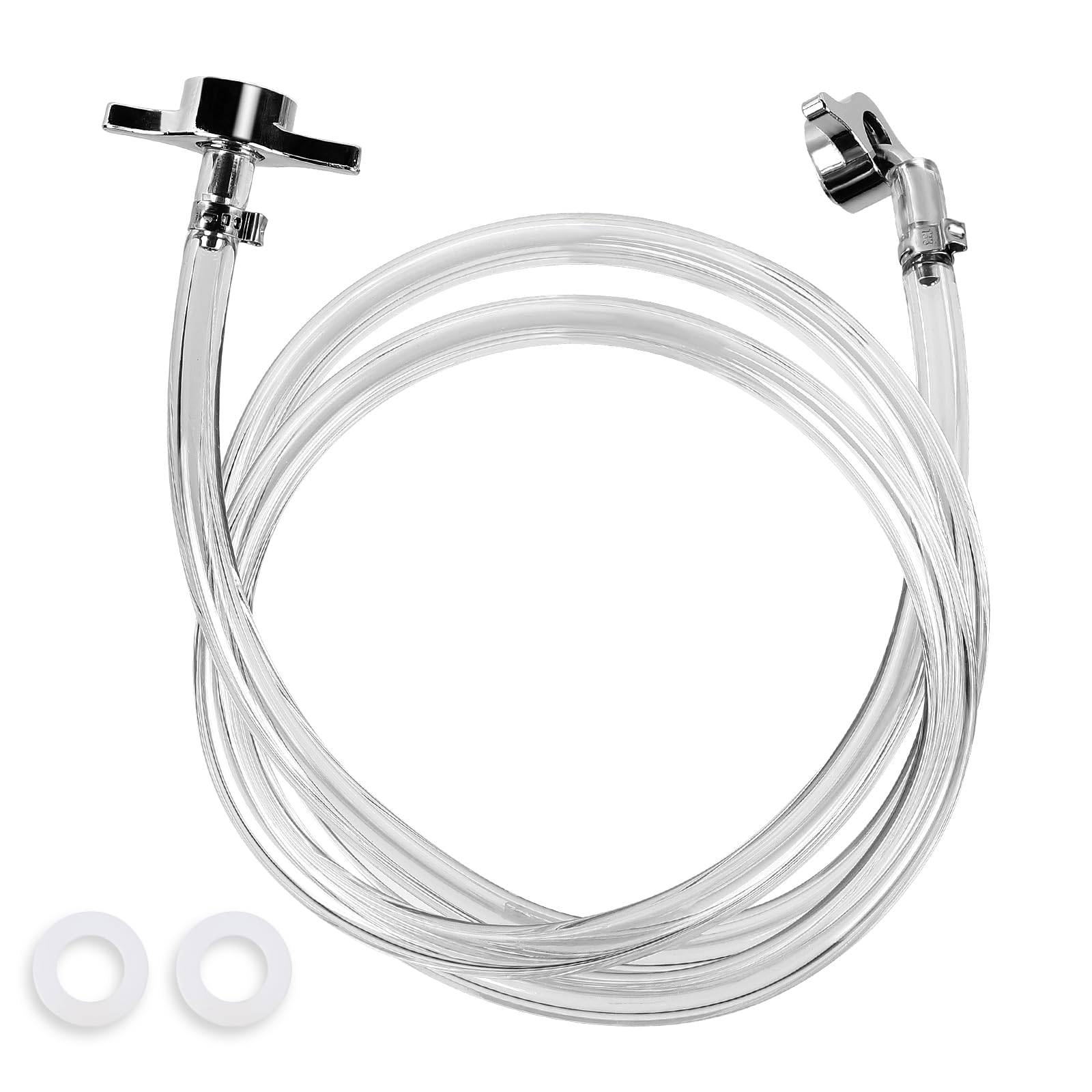 CONNETTORE DOPPIO MASCHIO Facile Da Usare Per Tubi Flessibili E Connessioni Capi EUR 13,51 - Foto 5