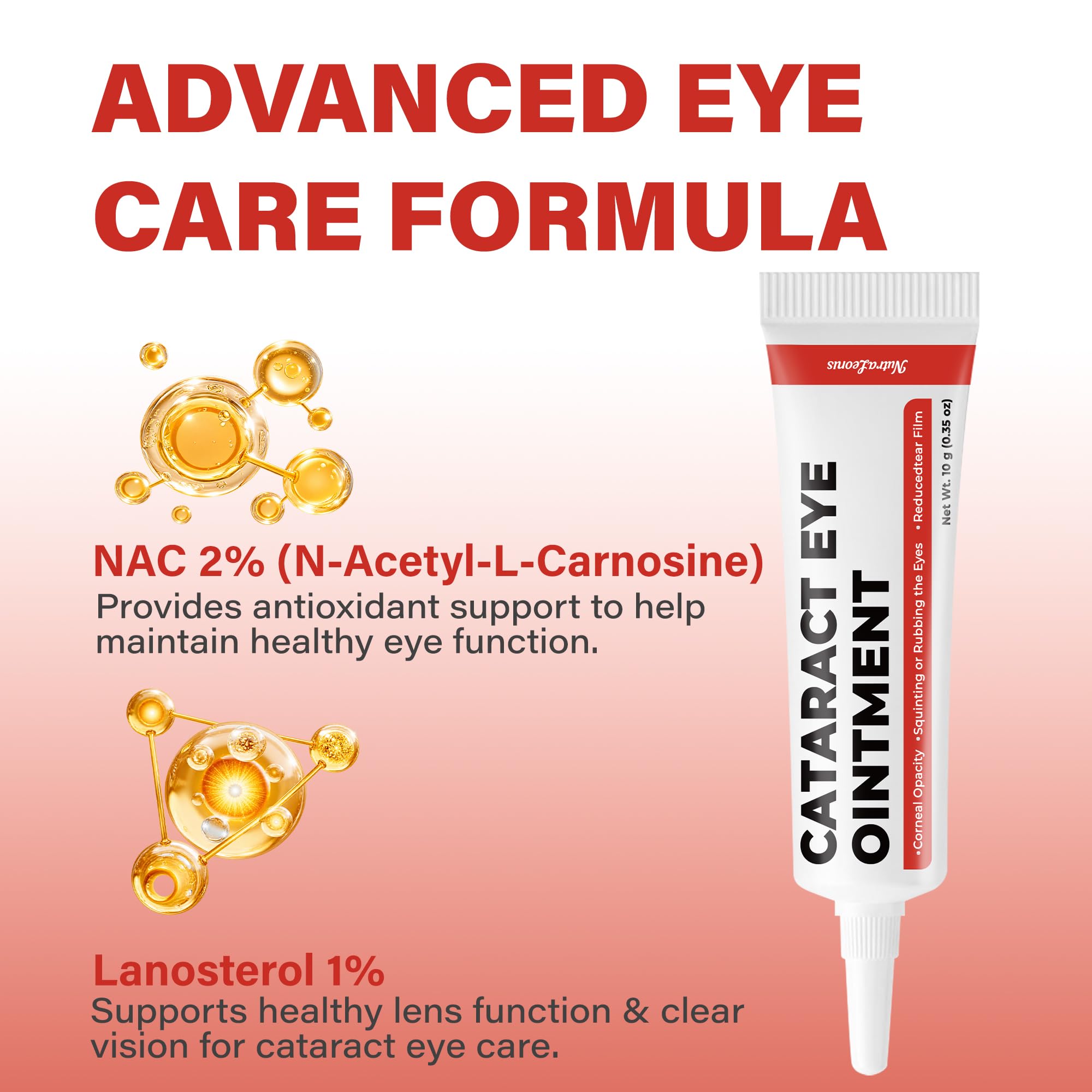 Eye Drops for Dogs & Cats, NAC 2% & Lanosterol Formula, For Vision Clarity — Amazon image 3
