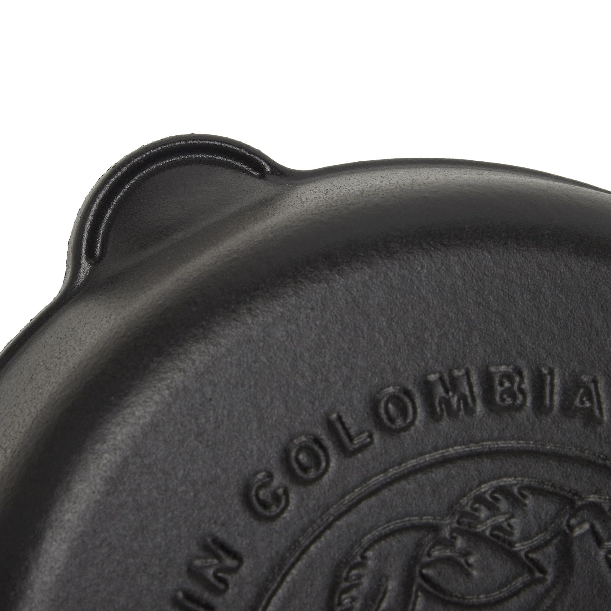 VICTORIA Poêle en Fonte Émaillée Induction 20cm, Convient pour le Feu, le Barbecue, le Four, la Plaque Vitrocéramique, le Gaz, Cast Iron Skillet sans Toxicité, sans PTFE ni PFOA