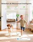 Mrowly 2.5K 4MP Camera Surveillance WiFi Interieur sans Fil, 360° PTZ | Caméra Interieur Batterie 6000mAh, 2.4G/5GHz, Vision Nocturne, Détecteur PIR, Audio Bidirectionnel pour Maison, Bébé/Animaux - 7