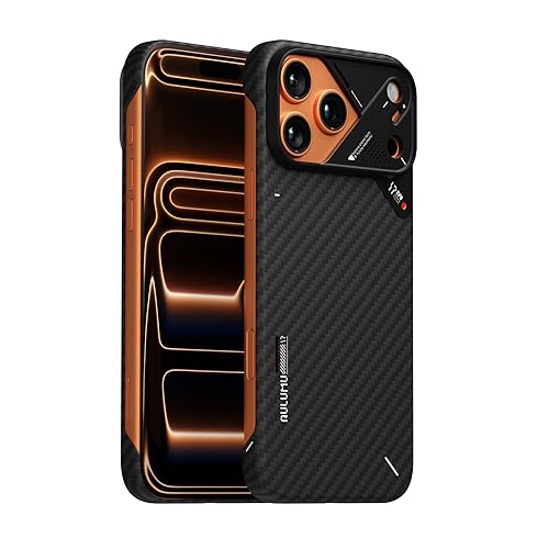 Aulumu A17 Aramid Fiber iPhone 17 Pro Case | 1500D Ultra Slim Woven | CoolHyper Real Cooling | Compatible with MagSafe