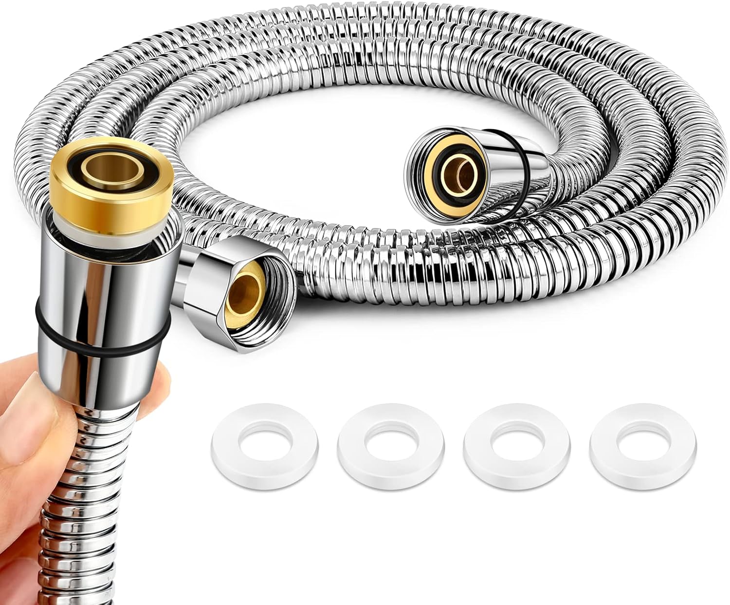 GOLDMAN SERVICE | Set Di Rubinetto Spruzzatore Doccia Per Cucina Industriale E Tubo Flessibile Di Ricambio. Ricambi Per Rubinetti Estensibili Spruzzatore Cucina Ristorante - Foto 8