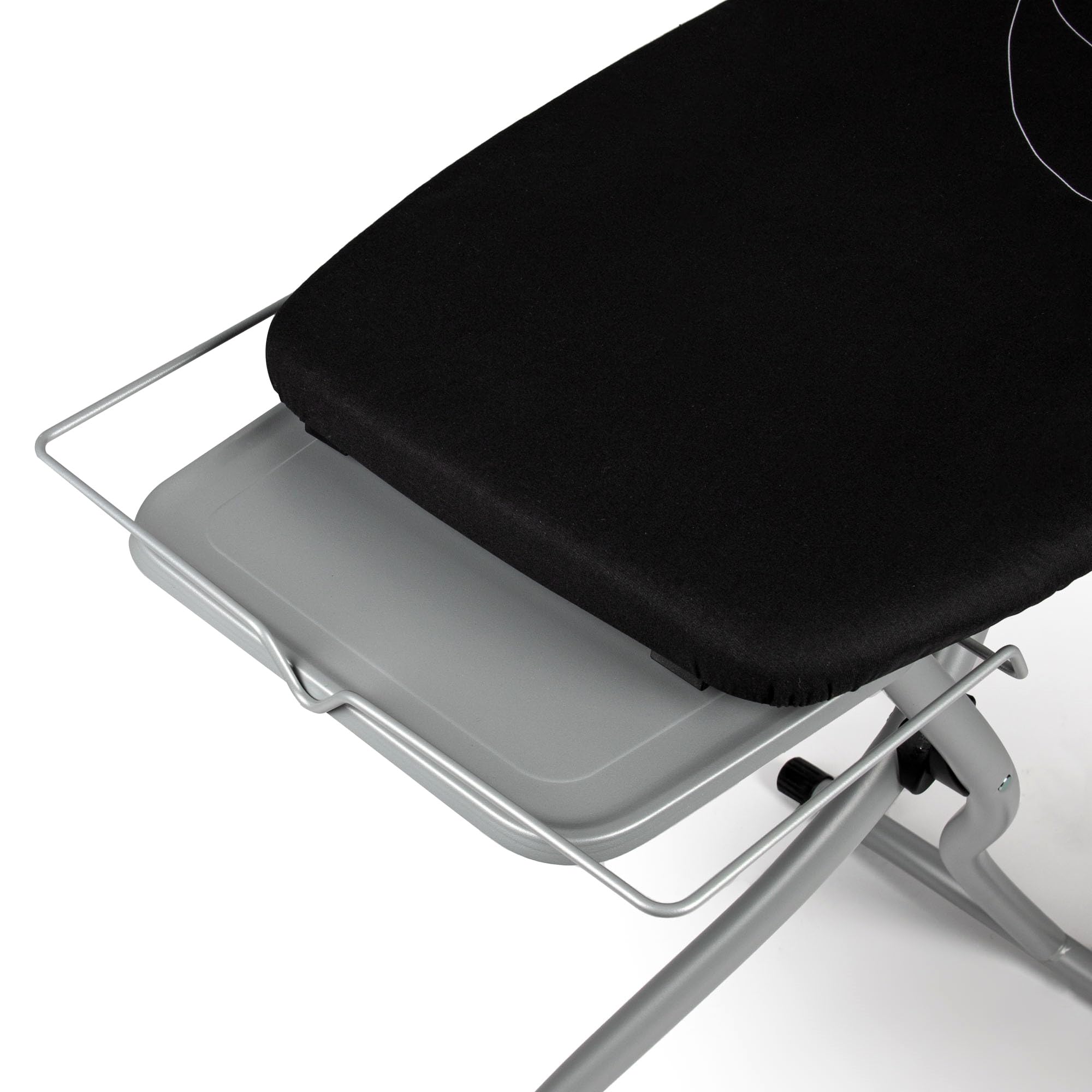 Tabla de Planchar Grande y Profesional | 130x47 cm | Plegable y Robusta | Altura Ajustable con Ruedas | Superficie XXL Ancha | Estable | ideal Centros de Planchado | Fabricada en Europa