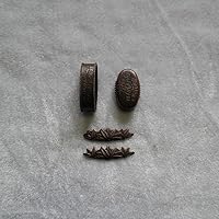 Vista 9 de Espada samurái japonesa KOSHIRAE – Fuchi Kashira Menuki 01-77