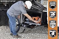 Vista 8 de Buyers Products 1703305 Caja de Herramientas de Acero Negro para Debajo de la Carrocería del Camión – 14 x 16 x 36 Pulgadas Caja de Trabajo