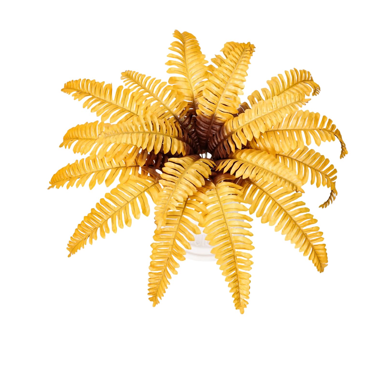 Elnwnnkc Display Styling Fern Decor Artificial Fern Plant for Shelf, Entryway and Event Backdrop Greenery Accent for Home Faux Decor Greenery Accent Shelf Styling Entryway Artificial Foliage Piece