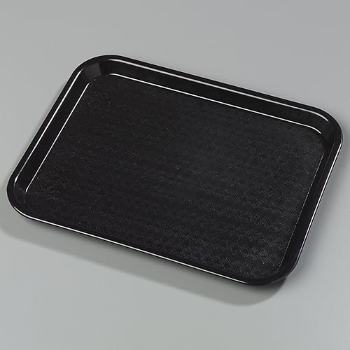 Miniatura 61 de Carlisle Foodservice Products - Bandeja estándar para cafetería o comida rápida, 11 x 14 pulgadas, color marrón oscuro Chocolate,Negro -,Gris,Rojo