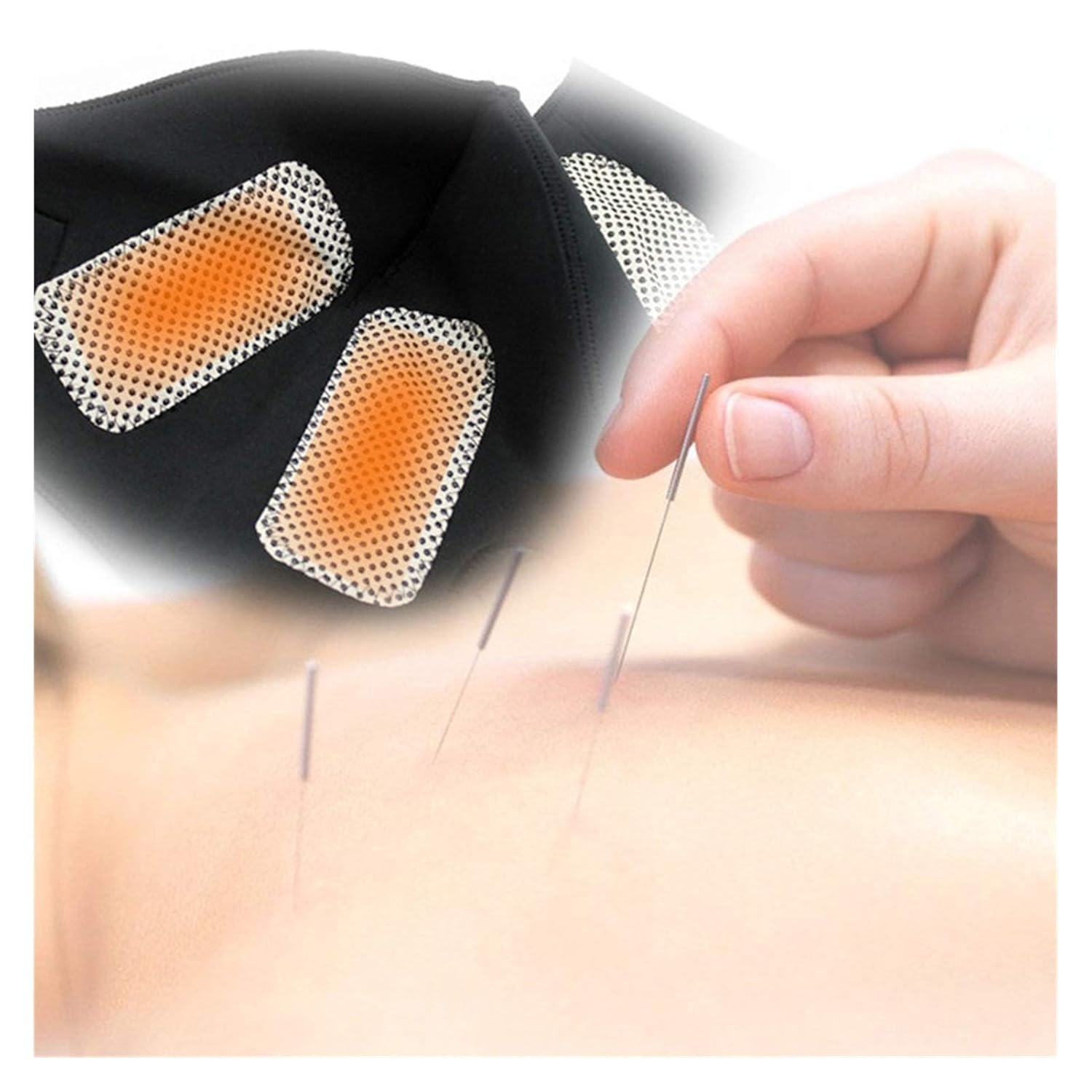 Unisex Shoulder Self-Heating Belt Protector Brace Support Body Pad Back Corrector (Size : Medium)