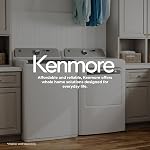 Kenmore 7.0 cu. ft. Séchoir électrique à charge avant - avec Garde pour réduire les rides & Statique - Séchage intelligent du capteur - LED - blanc