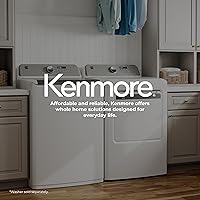 Vista 9 de Secadora eléctrica de carga frontal Kenmore de 7.0 pies cúbicos - con protector para reducir arrugas y estática - Secado con sensor inteligente