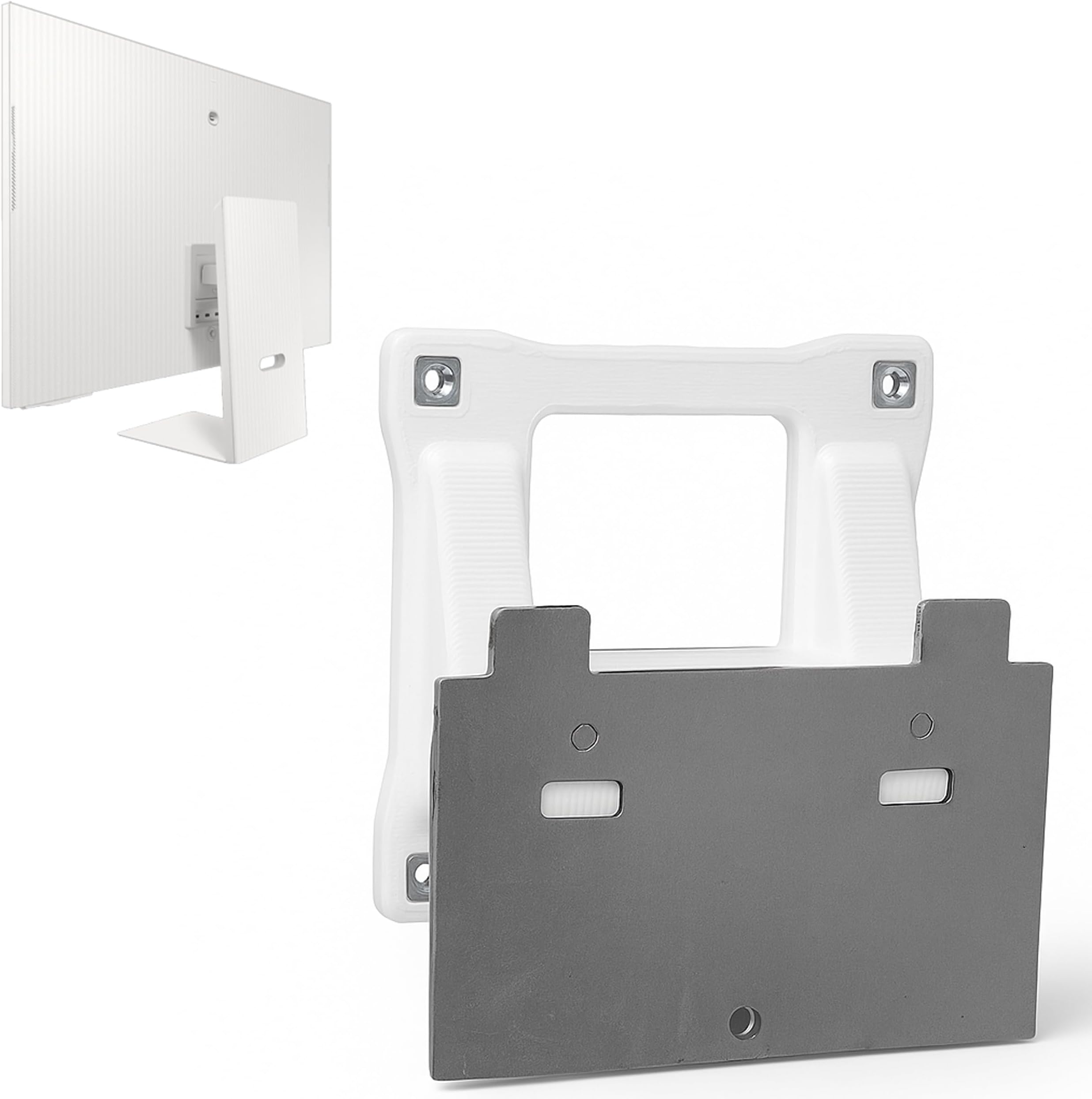 3IDEE VESA adapter compatible with Samsung M8 Smart Monitor M80B, 32M80B, LS32BM80, S32BM801- vesa mount adapter for non-vesa monitor
