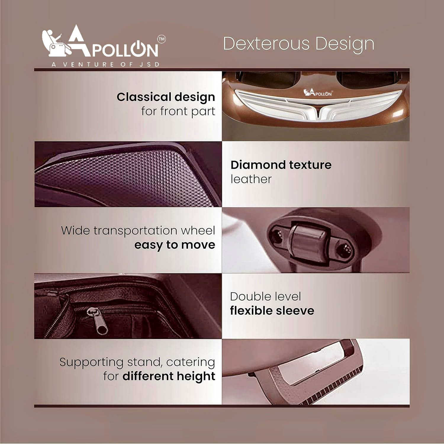 Apollon 868/416 For legs, legs, thigh and knee massage, 360 ° full rap airbags, 3 levels of separate massage combinations with corded electric (brown) with 3 levels of 3 levels of 3 levels for pain relief heating therapy. Apollon 868/416 For legs, legs, thigh and knee massage, 360 ° full rap airbags, 3 levels of separate massage combinations with corded electric (brown) with 3 levels of 3 levels of 3 levels for pain relief heating therapy.