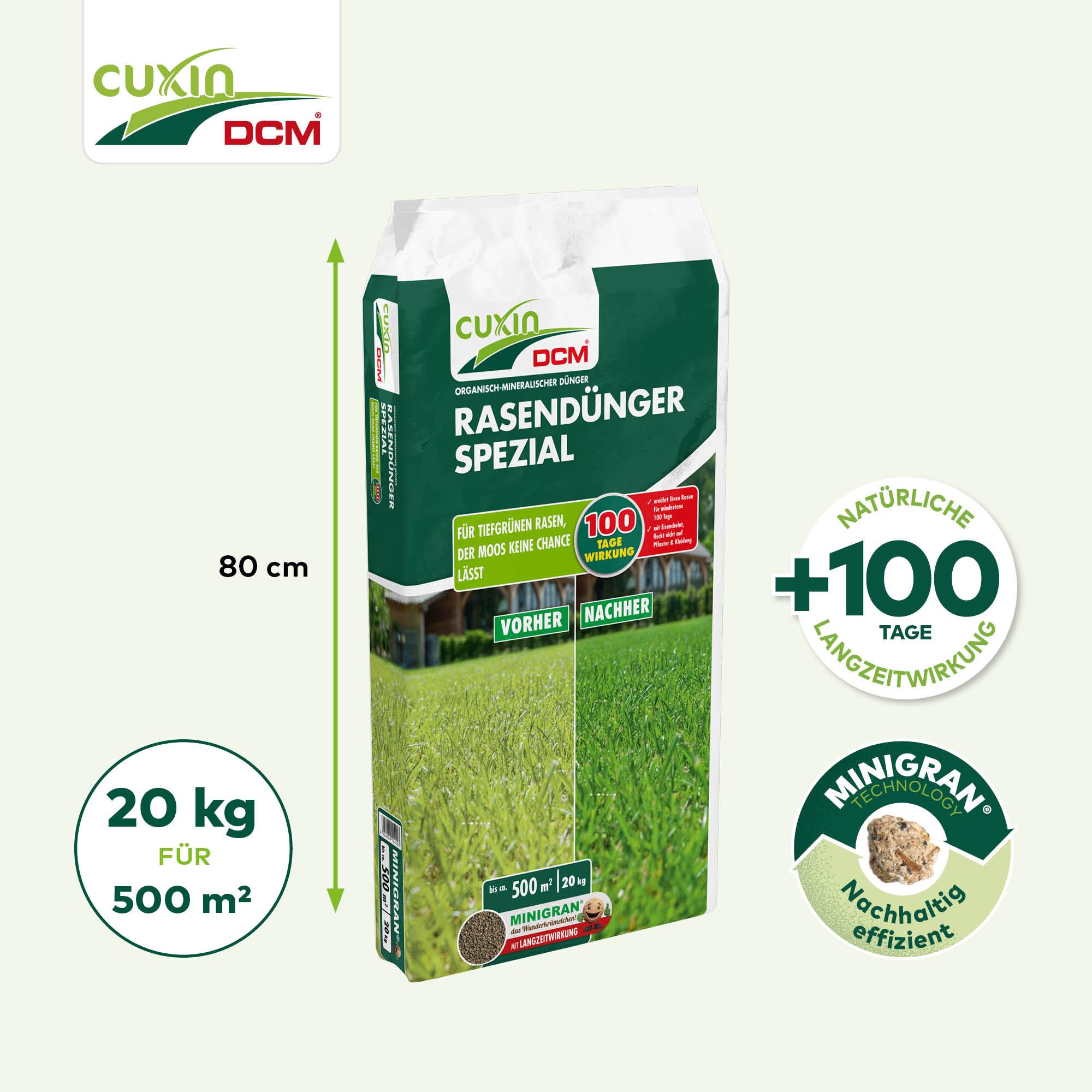 Cuxin 12420.2 nawóz do trawnika specjalny mini ziarnisty, 20 kg