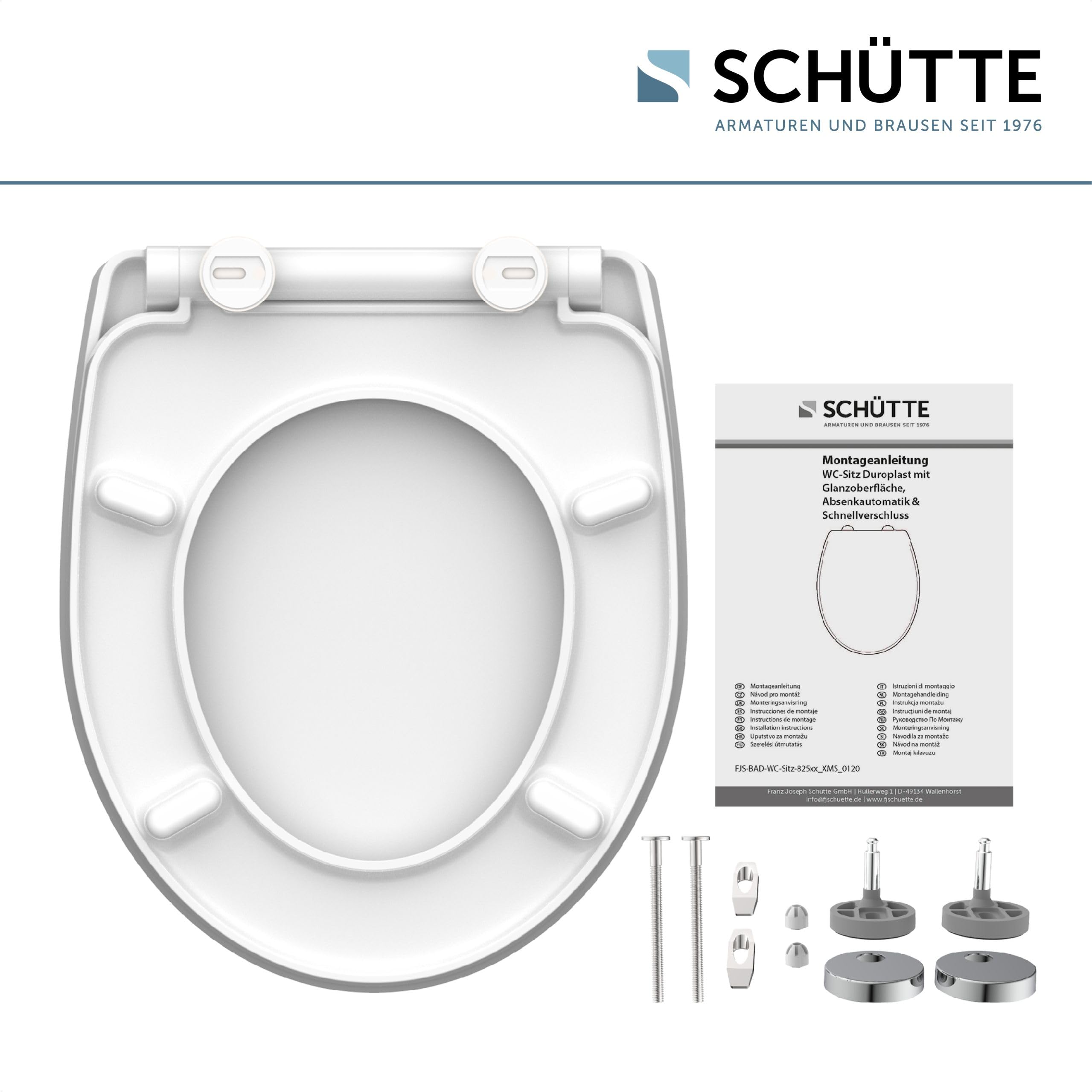 Schütte 82580 Happy Elephant Abattant WC, Motif