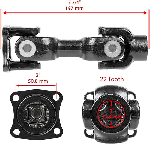 Miniatura 2 de Pieza de repuesto OEM para eje de transmisión de hélice trasero para Polaris Scrambler XP 1000 2014 2015-2017 1332493 Index-DDR965-GTF1-2650