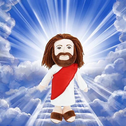 Miniatura 6 de June Garden Figura religiosa de felpa de 14" - Señora de Guadalupe Católica Santísima Virgen María - Virgen de Guadalupe