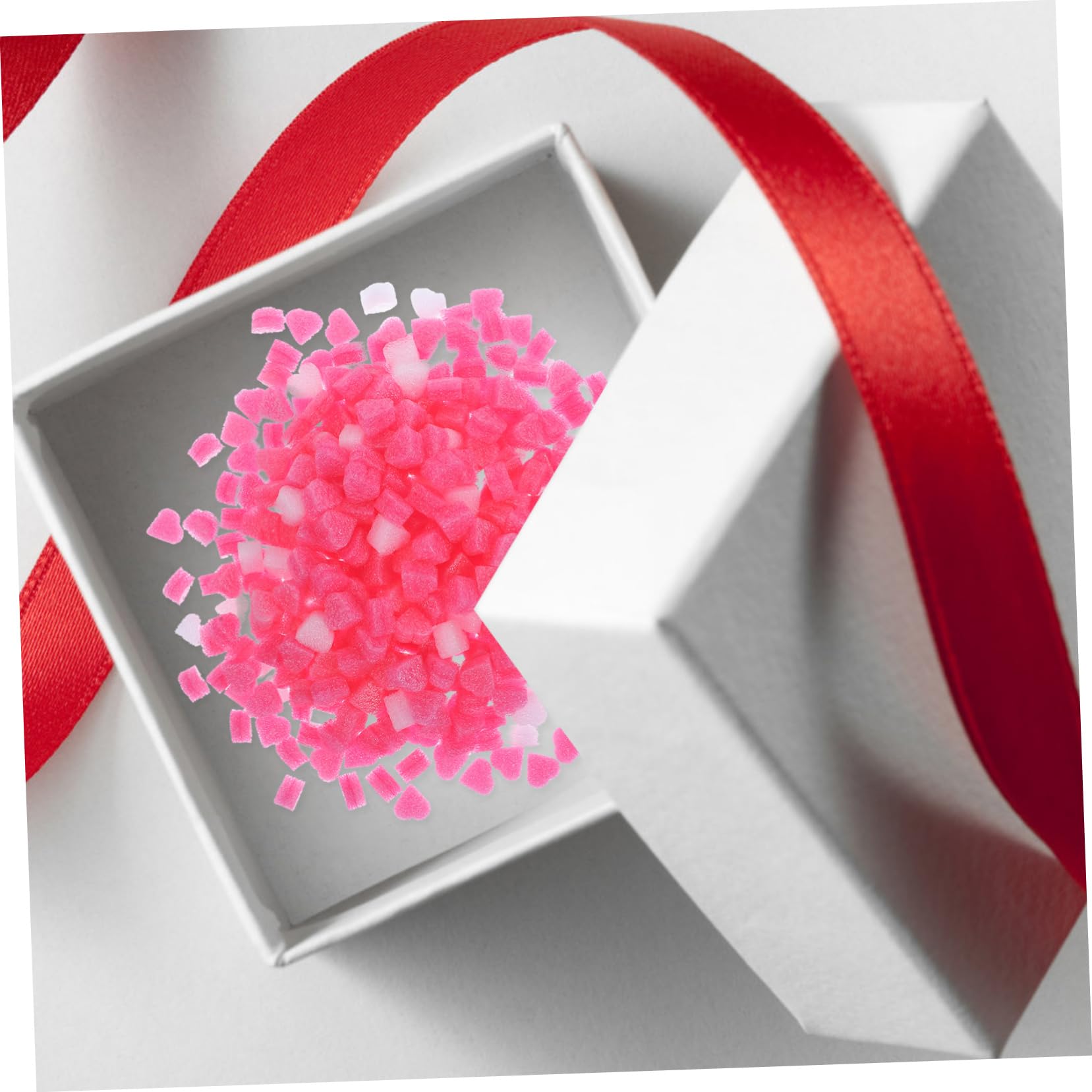 minkissy 5stücke Herzförmige Schaumstoffbälle Füllmaterial Für Geschenkboxen Hochzeiten Valentinstag Und Partys Für Deko Und Verpackungen