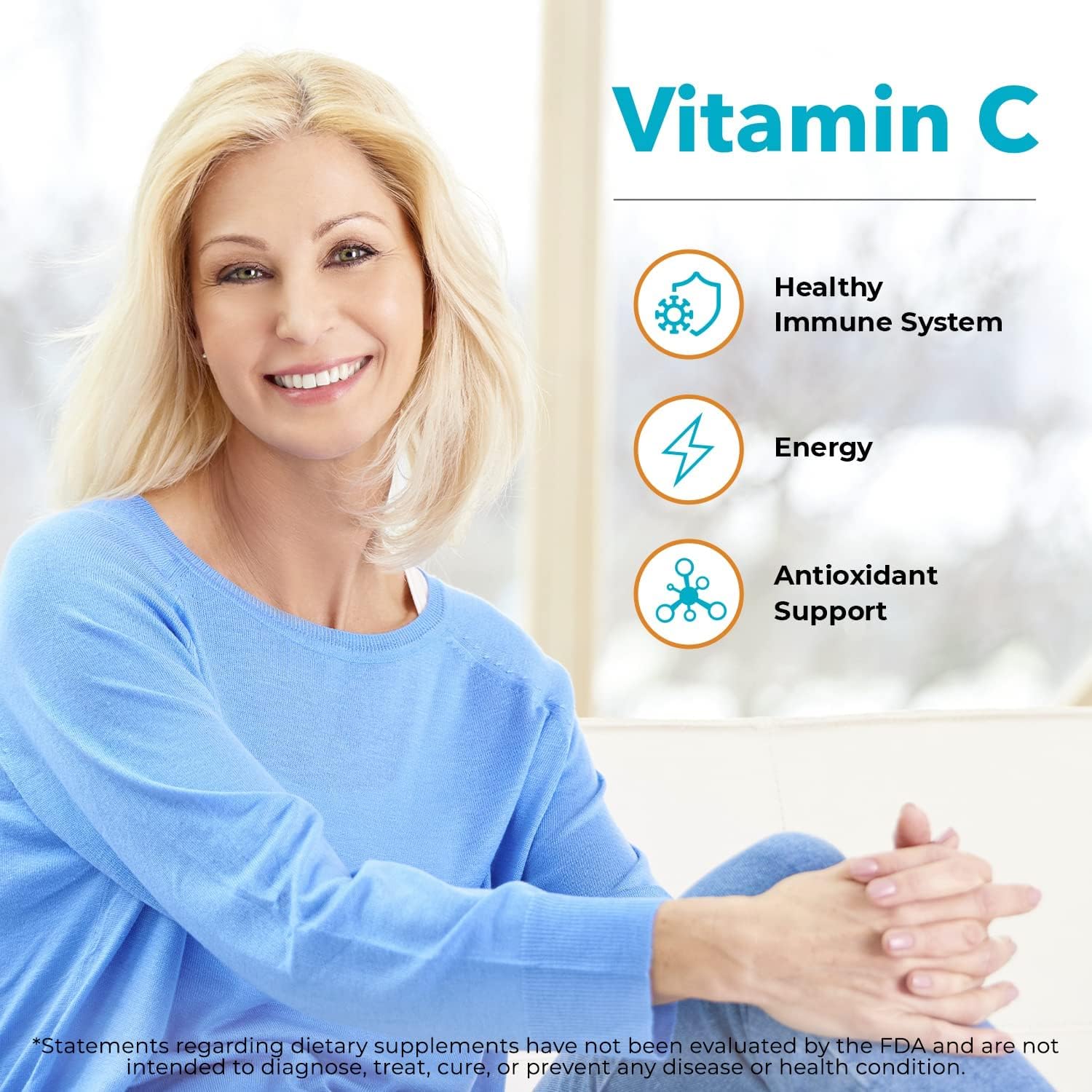 Juvenon Immune Wellness Defense Supplement with Vitamin C, Chelated Zinc Immune Booster Antioxidant Benefits for Adults, Healthy Aging, Heart Health, 30 Capsules - Image 3