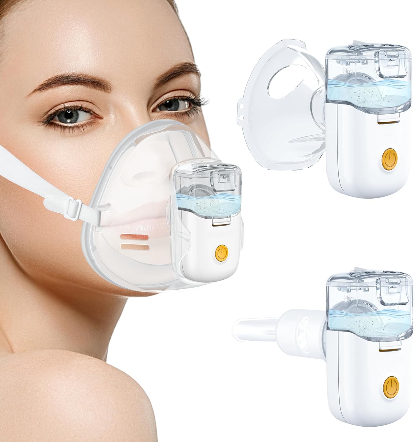 Ultrasonic Nebulizer, Nebulizer Machine for Adults, Portable Nebulizer for Kids, Rechargeable Handsfree Nebulizer, Mini Nebulizer for Breathing Problem at Home Ultrasonic Nebulizer, Nebulizer Machine for Adults, Portable Nebulizer for Kids, Rechargeable Handsfree Nebulizer, Mini Nebulizer for Breathing Problem at Home