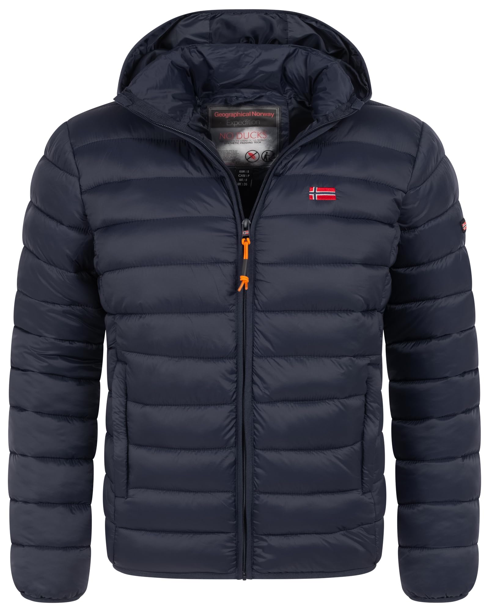 Geographical Norway Steppjacke Herren Herbst Winter Jacke Outdoor Übergangs
