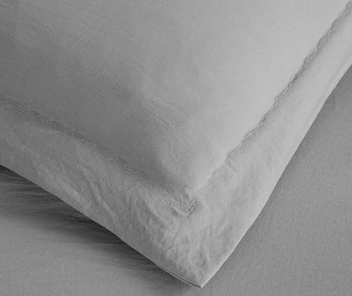 Miniatura 4 de Tektrum Juego de funda de edredón de 3 piezas de 3 piezas con cierre de botón, colección 1800 Supreme, súper suave, de lujo, duradero, de microfibra