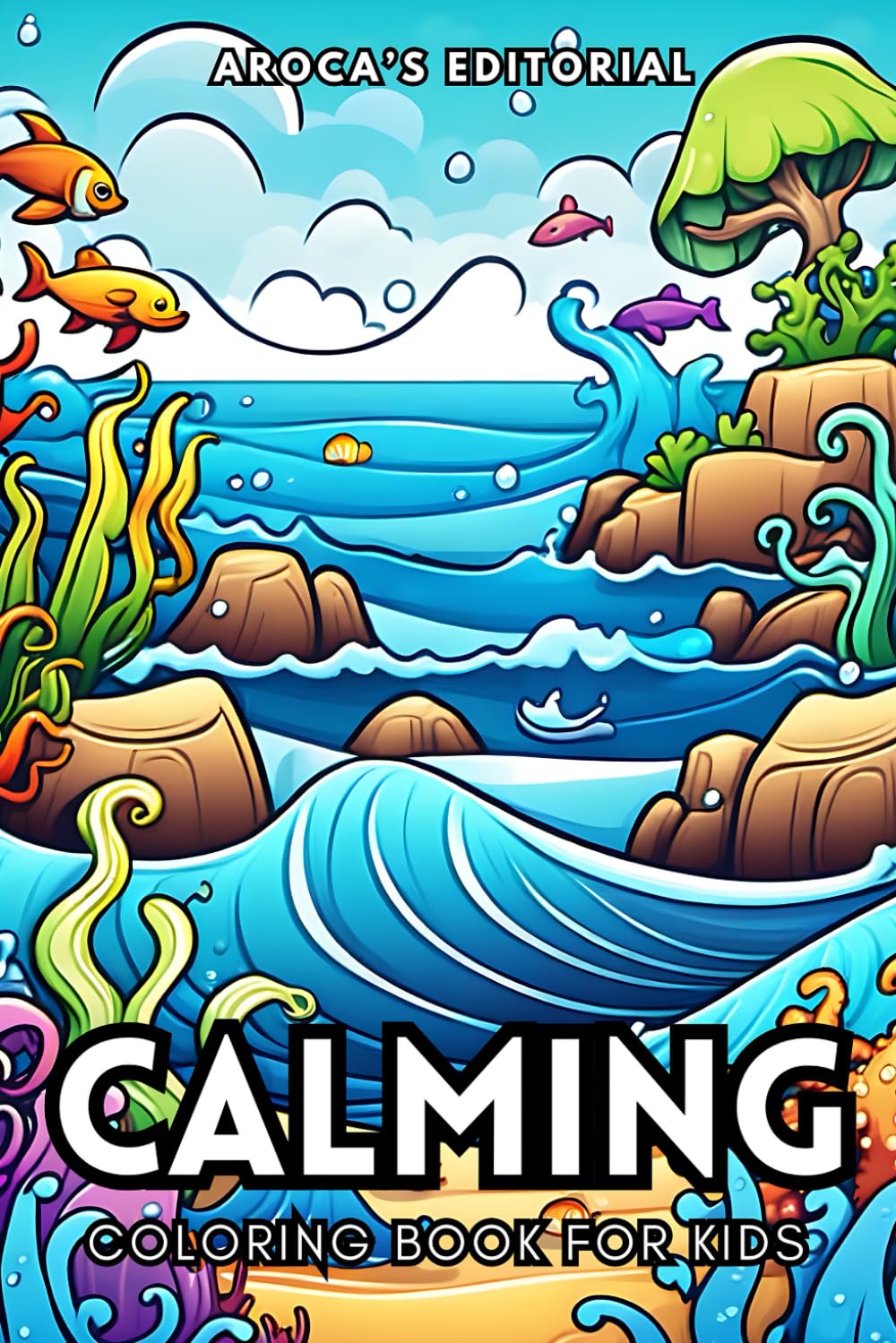 Calming Coloring Book For Kids: 30 Mindfulness Coloring Pages