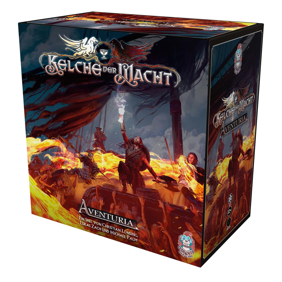 Ottavio, Aventuria: Kelche der Macht, Kampagnenbox, Kennerspiel, 1-6 Spieler, 12+ Jahre, 120 Minuten, Deutsch