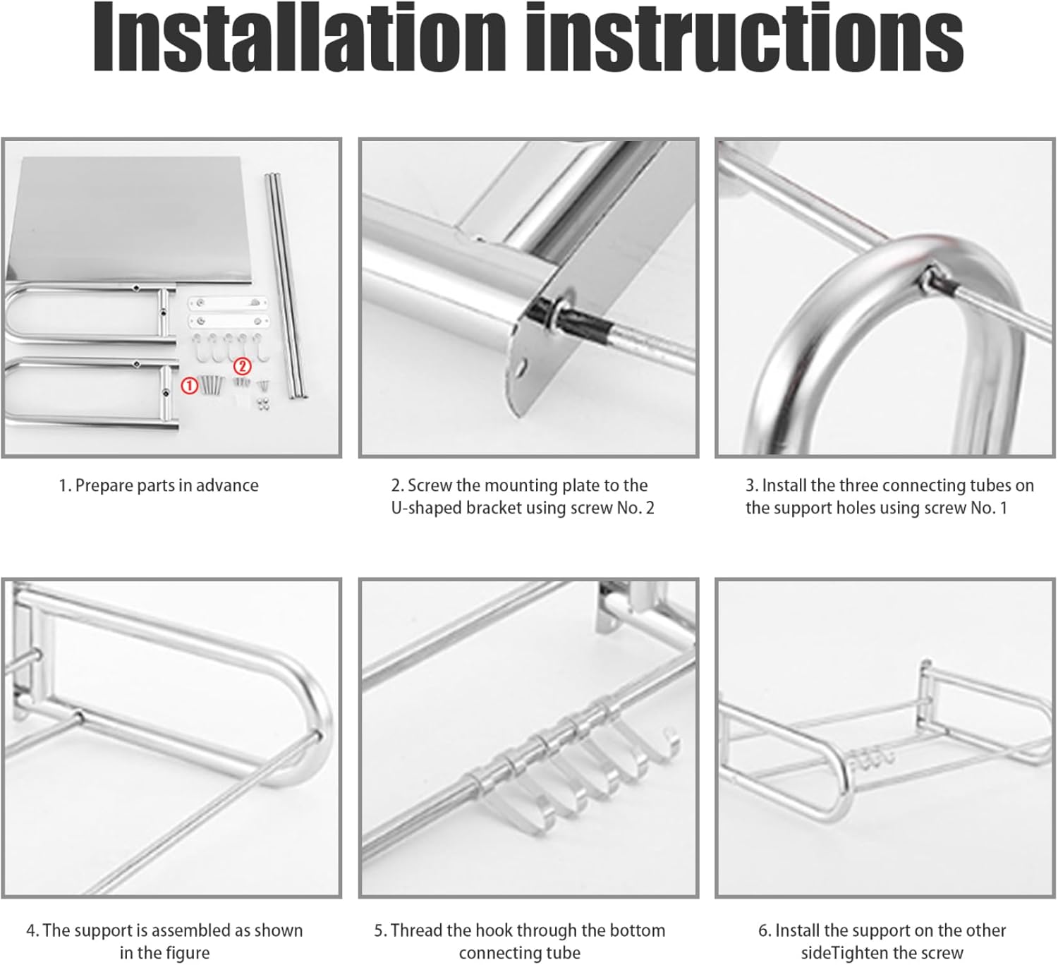 Microwave Shelf Wall Mount 17.7x14.4 Metal Microwave Wall Mount with Hooks Washable Oven Holder up to 31kg Loading for Kitchen Home