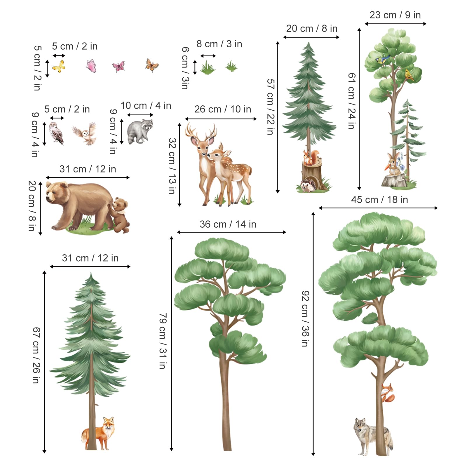 Wondever Autocollants Muraux Pour Chambre D'enfant Et Chambre D'enfant