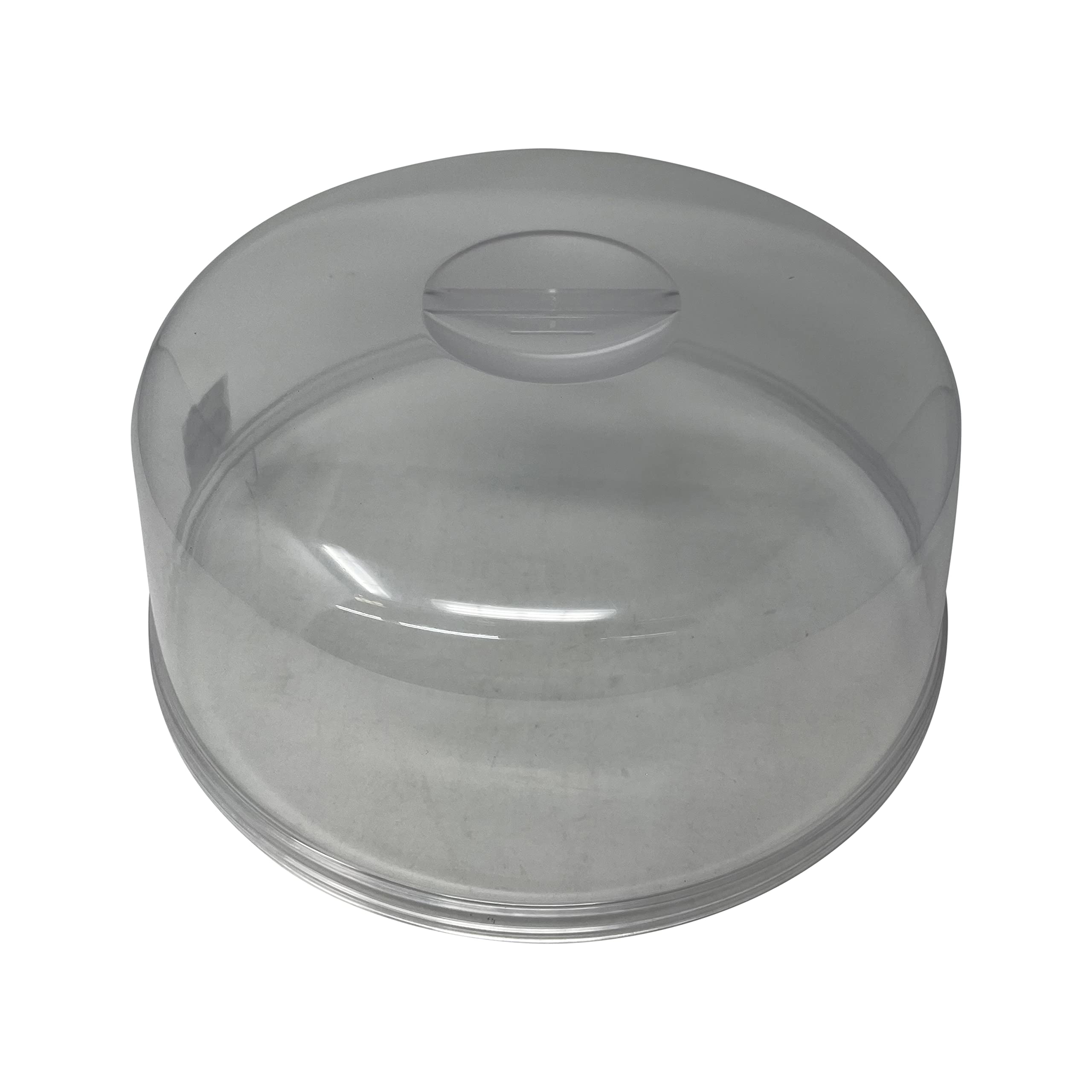 Htuk Cake Plate Cover 30Cm Plastic Cake Dome Plastic Handled Cake Dome Cake Cover Food Cover Plate Cover