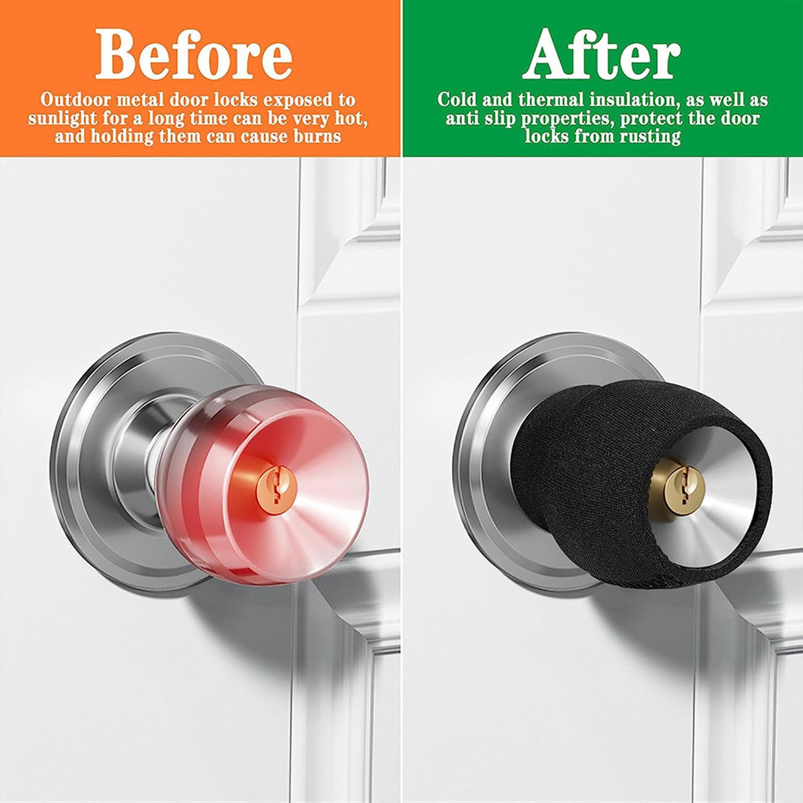 Coprimaniglia Porta In Schiuma EVA - Protezione Antiumto Per Bambini, 5 Colori - Foto 10