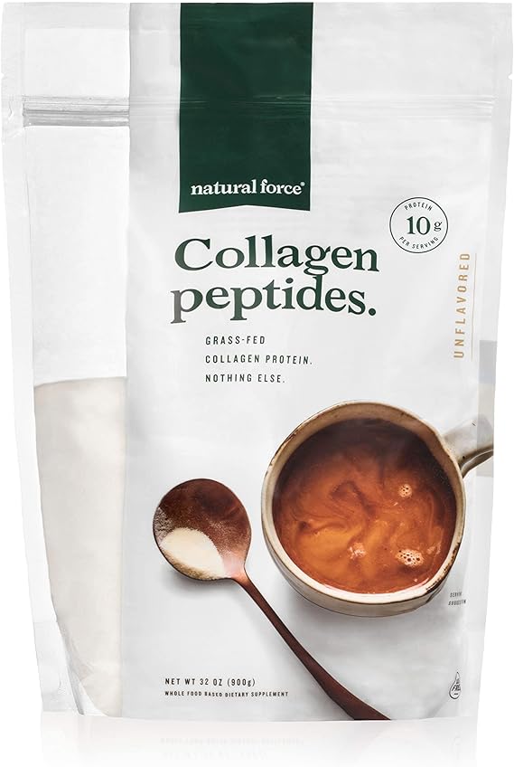 Natural Force Clean Collagen Peptides Powder Tested for