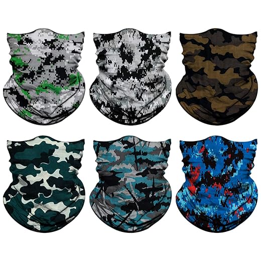NEXTOUR Neck Gaiter Headwear Headband Head Wrap Scarf Mask Neck/Ear Warmers Headbands Perfect for Winter Fishing, Hiking, Running, Motorcycle etc& Daily Wear for Men and Women