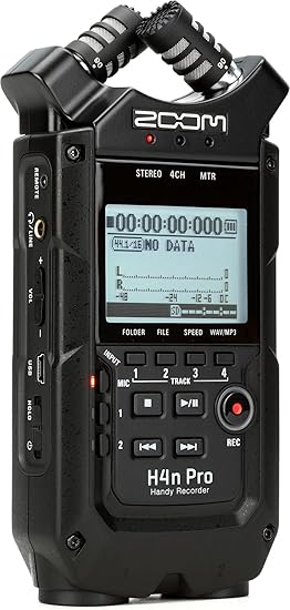 Zoom H4n Pro 4-Track Portable Recorder