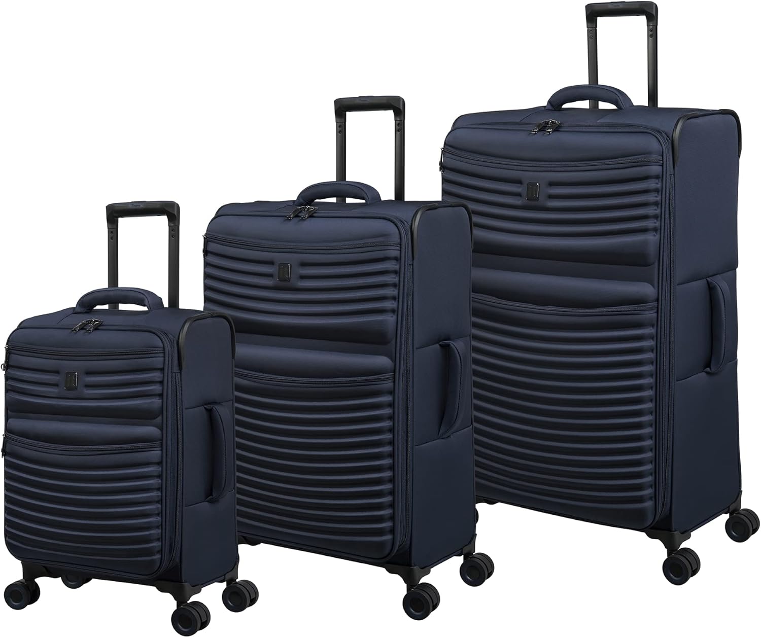 it luggage Precursor 3 Piece Softside Checked 8 Wheel