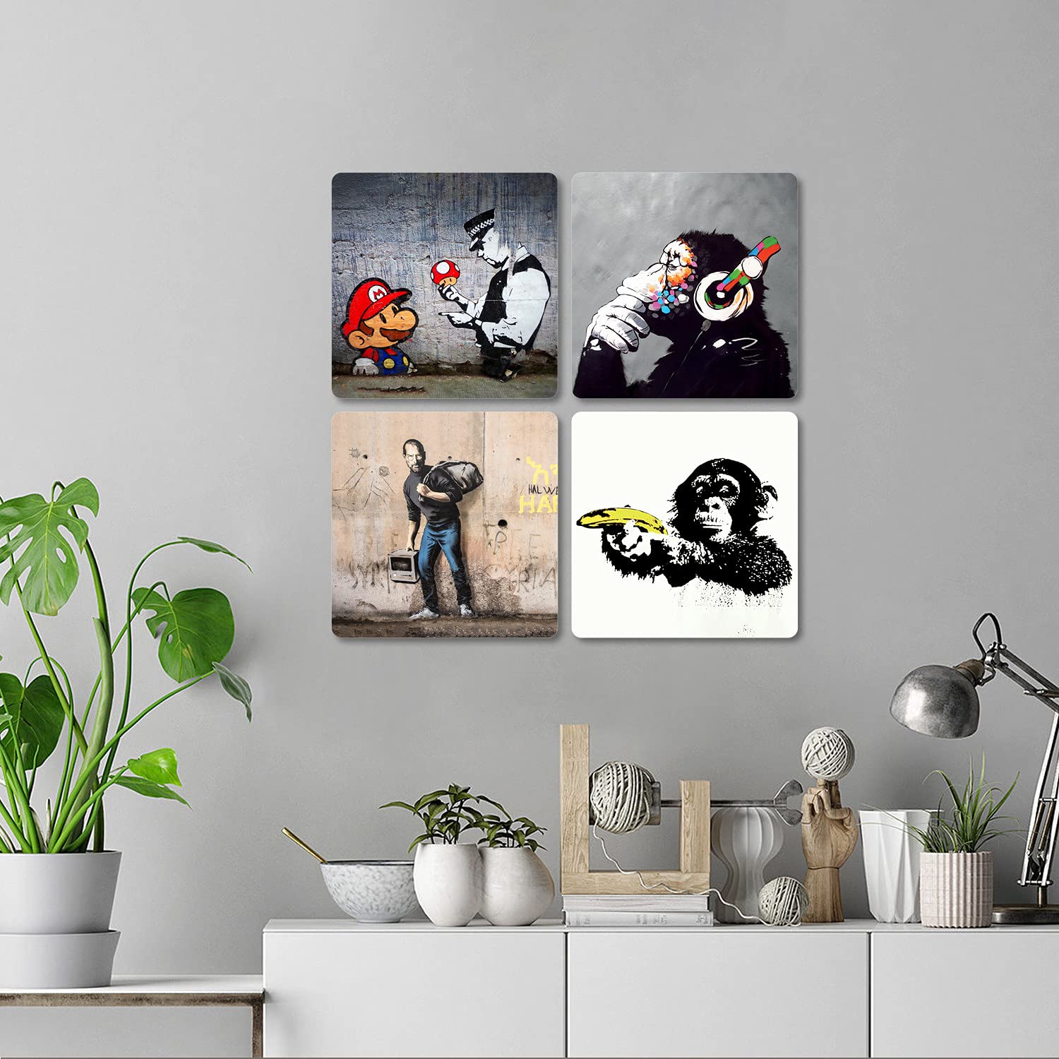 Werken Banksy uit collectie Robbie Williams leveren miljoenen op | Show