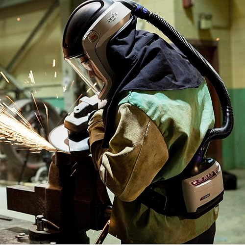 Miniatura 6 de 3M PAPR, Versaflo Prefiltro TR-6600, para respirador purificador de aire alimentado TR-600, desechable, extiende la vida de PAPR