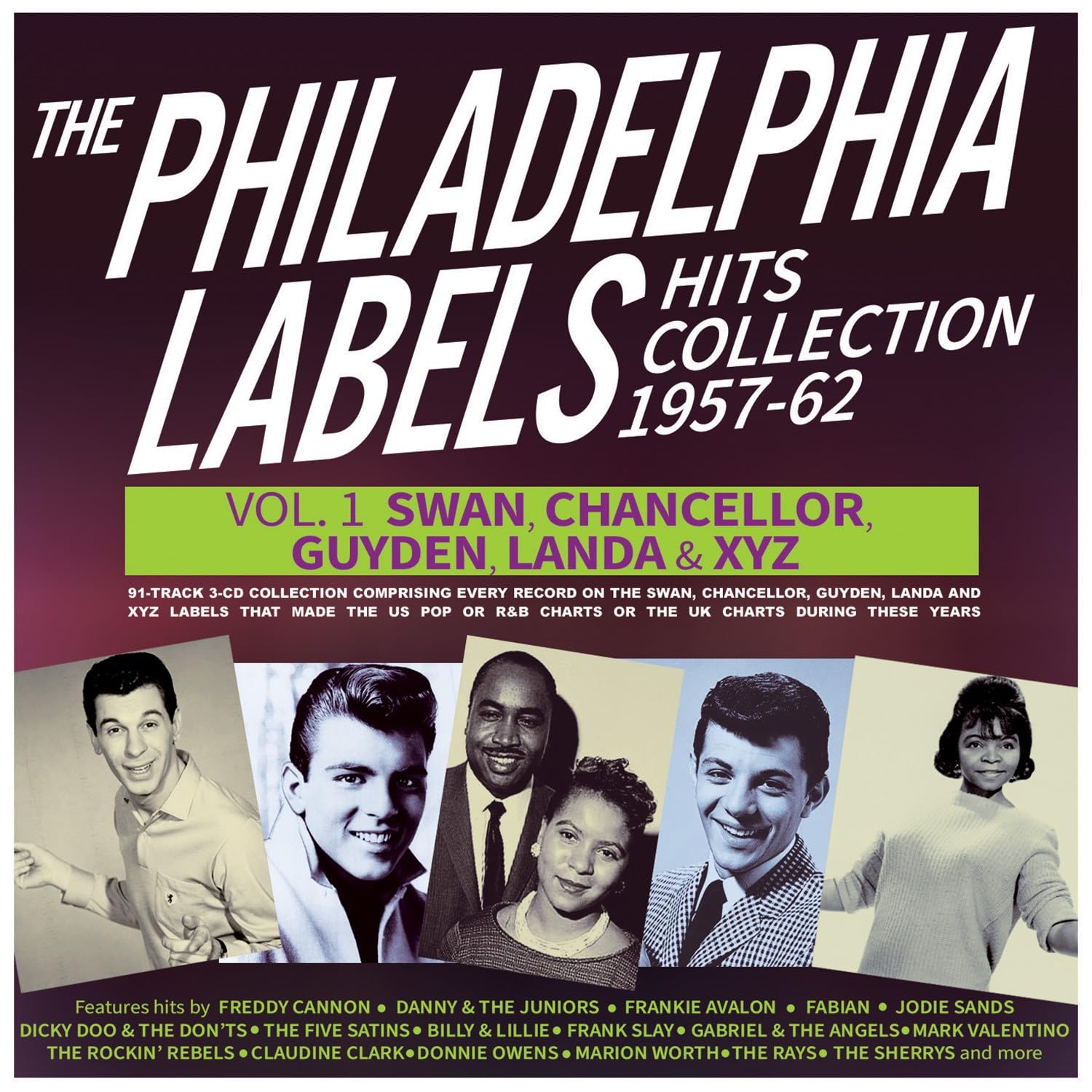The Philadelphia Labels Hits Collection 1957-62 Vol. 1 - Swan, Chancellor & Guyden - Various Artists