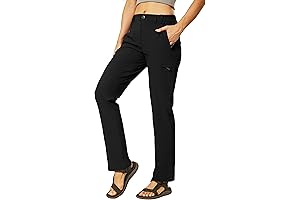 Haimont Women's Hiking Cargo Pants: Durable Nylon for Adventure