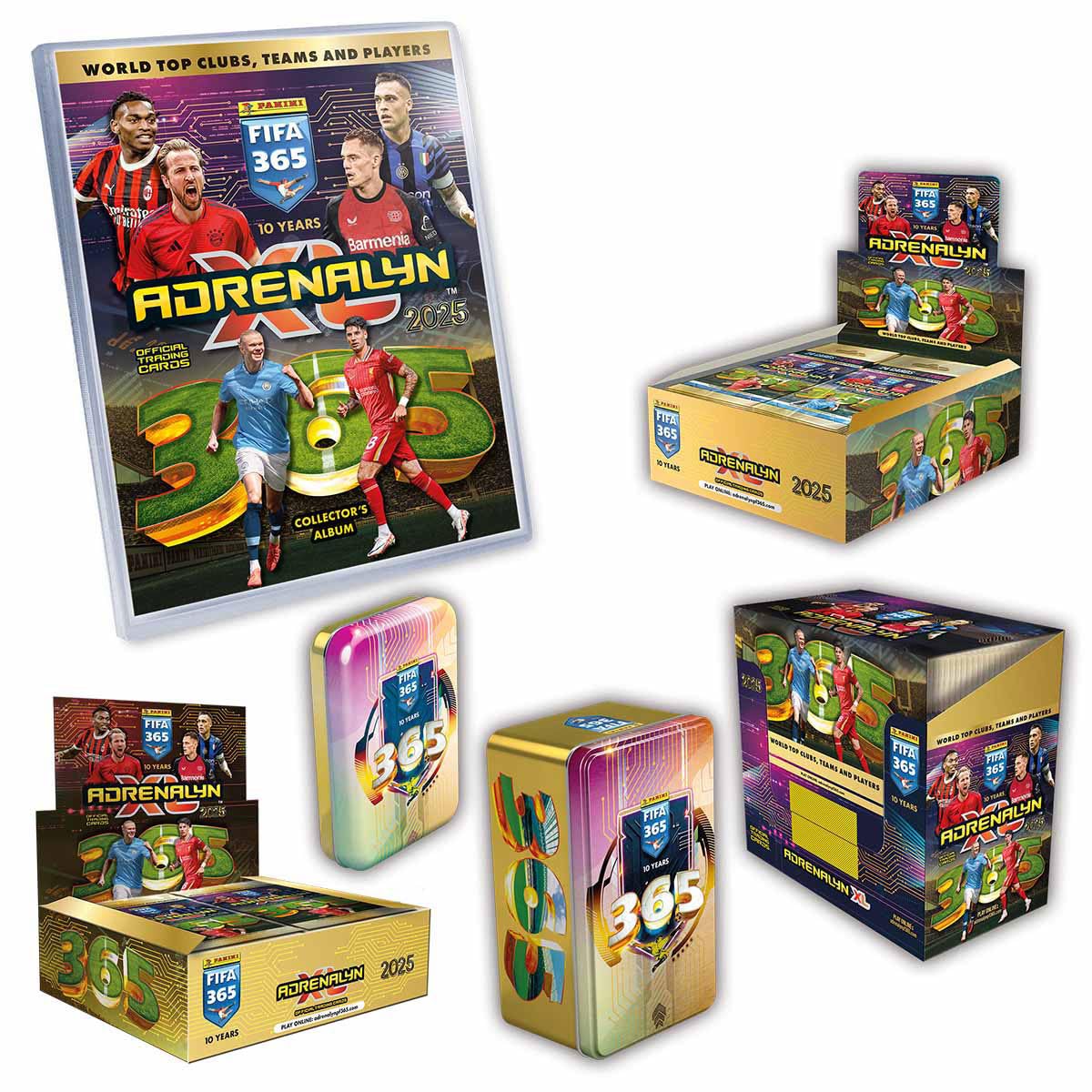 Panini FIFA 365 Adrenalyn XL™ 2025 Trading Cards (Mega Bundle)