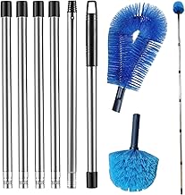Sleek Design Gutter Cleaning Brush, Flexible Cleaning DREN, Gutter Clean Tool, Leaves Cleaning Equipment for Clean, Home, Interior, Outdoor, Gutters, Dreno, Blue Color